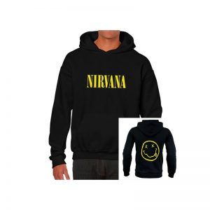 camiseta nirvana hombre